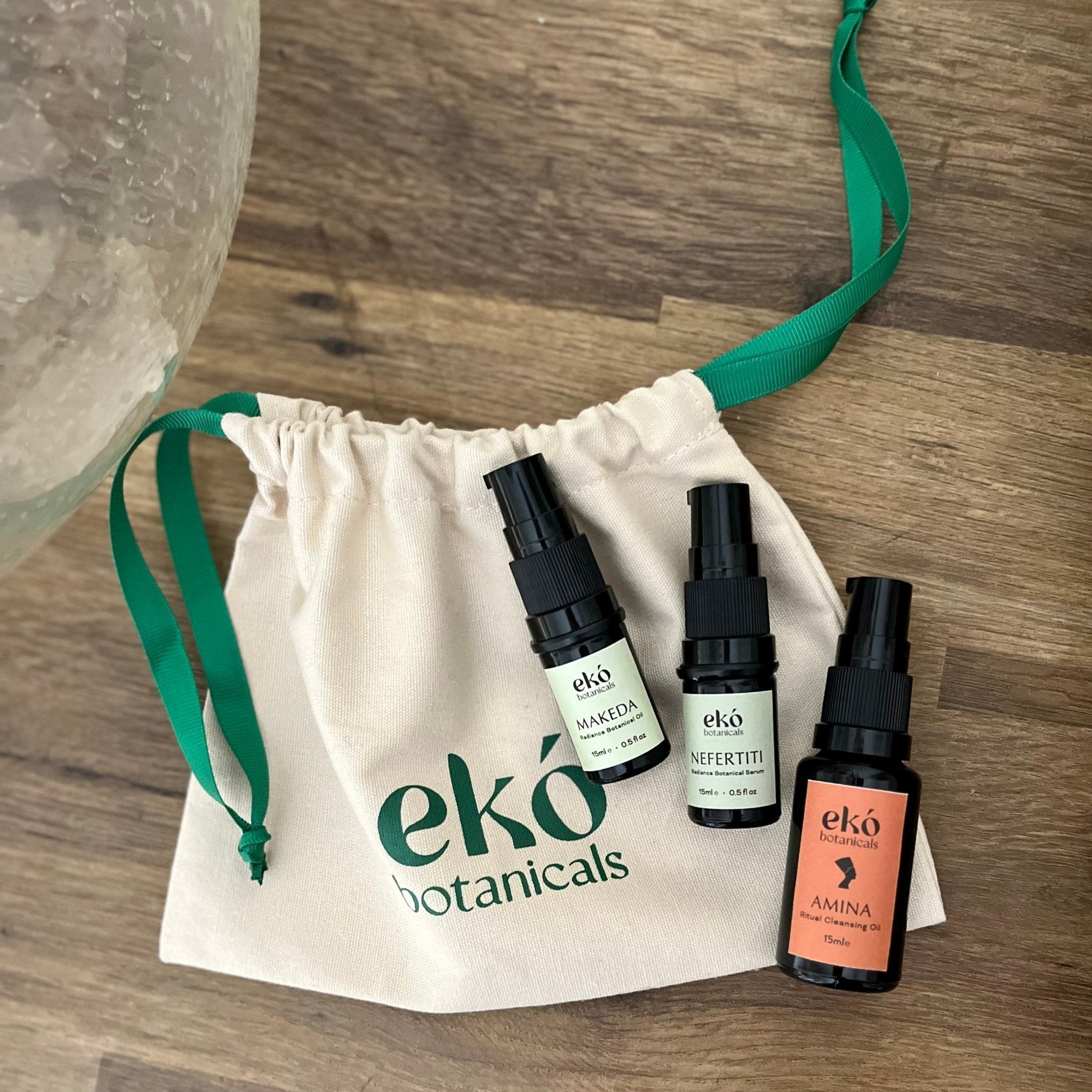 3 Step Collagen Skincare Mini Set - EKÓ BOTANICALS