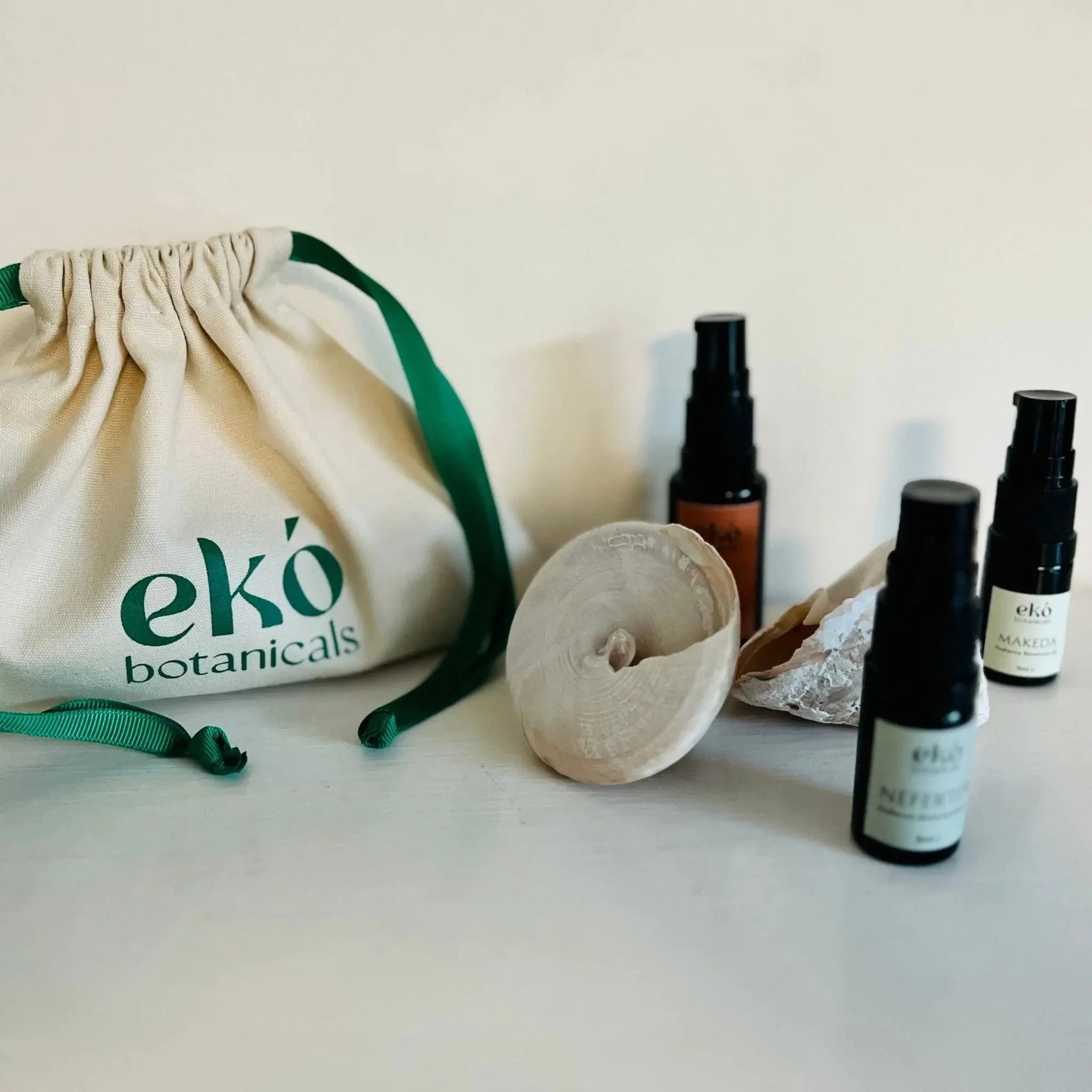3 Step Mini Collagen Set - Youthful Skin in a Box - EKÓ BOTANICALS